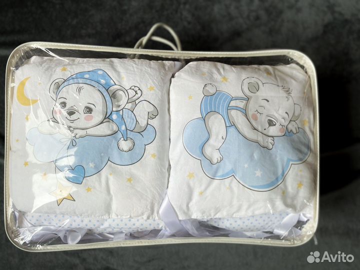 Бортики на кроватку