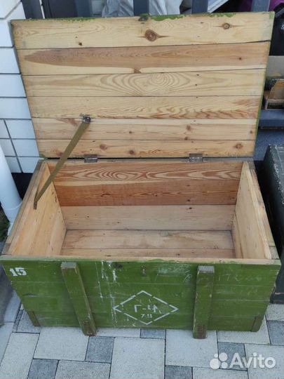 Ящик армейский дереянный