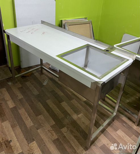 Ванна моечная из нержавейки