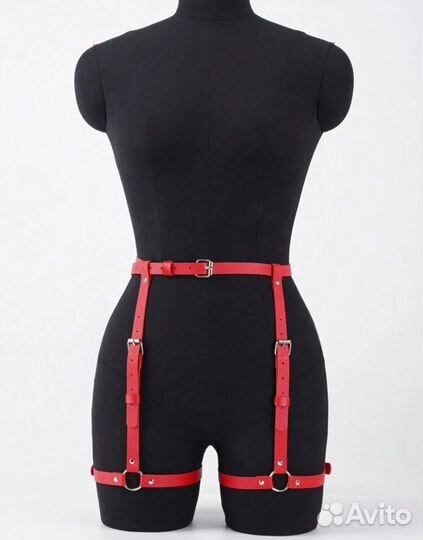 Корсет + гартеры + чокер