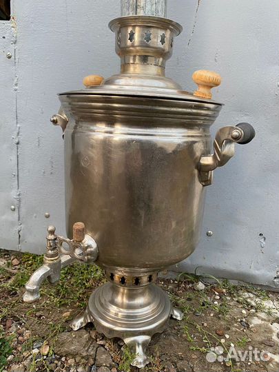 Самовар дровяной угольный