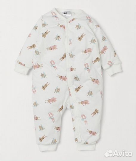 Новый слип H&M р.86 ножка открытая теплый