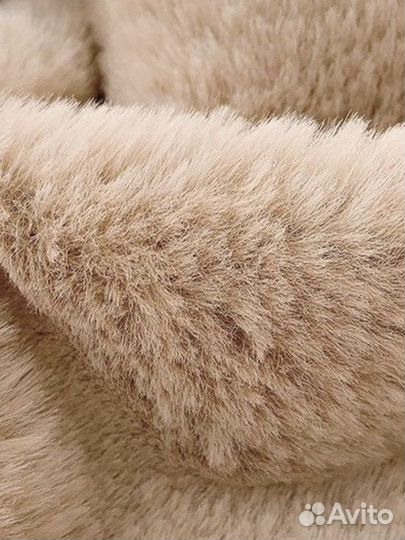 Шапка женская с ушками мишки 3в1