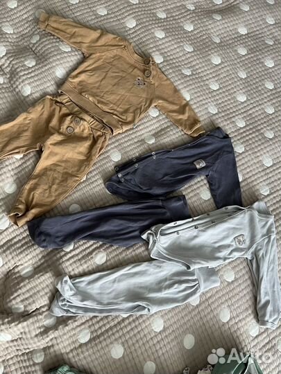 Вещи пакетом на мальчика 68 74