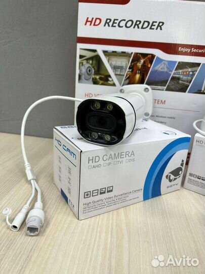 Готовый комплект IP видеонаблюдения