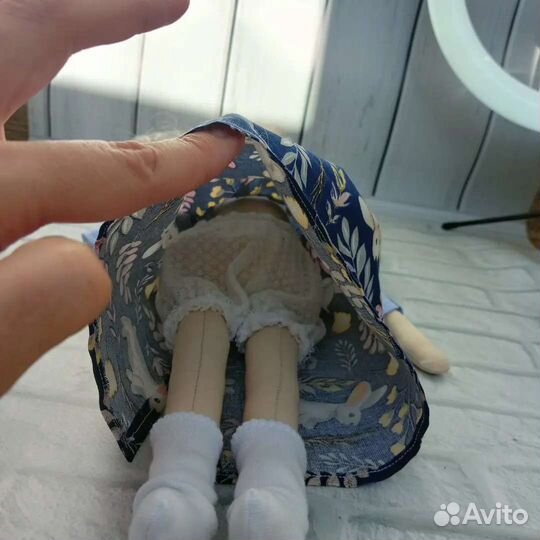 Текстильная кукла ручной работы