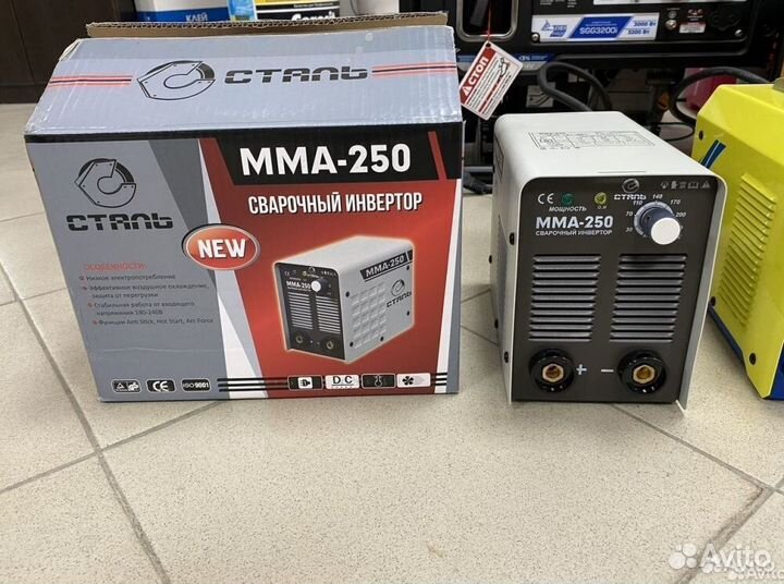 Сварочный инвертор Сталь мма 250