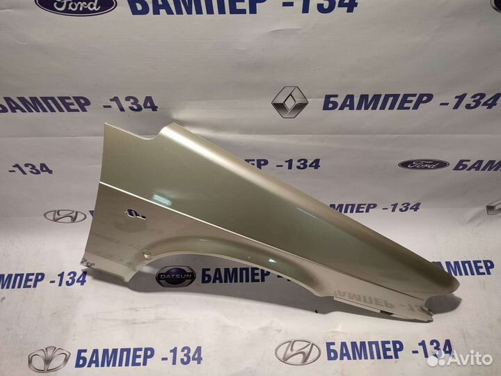 Крыло (Пластик) переднее правое ваз 2114 в цвет