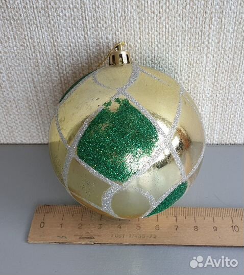 Елочная игрушка шар СССР