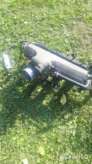 Впускной колектор на ауди фольксваген с дроселем