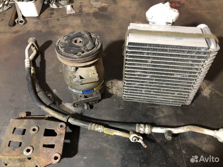 Компрессор кондиционера шевроле ланос