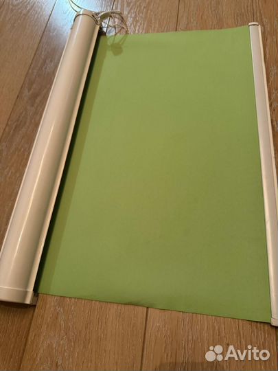 Рулонные шторы салатовые (4 шт)