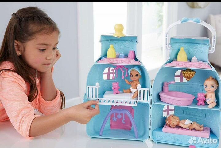 Baby Born Бутылка - домик,пупсы Animal Babies