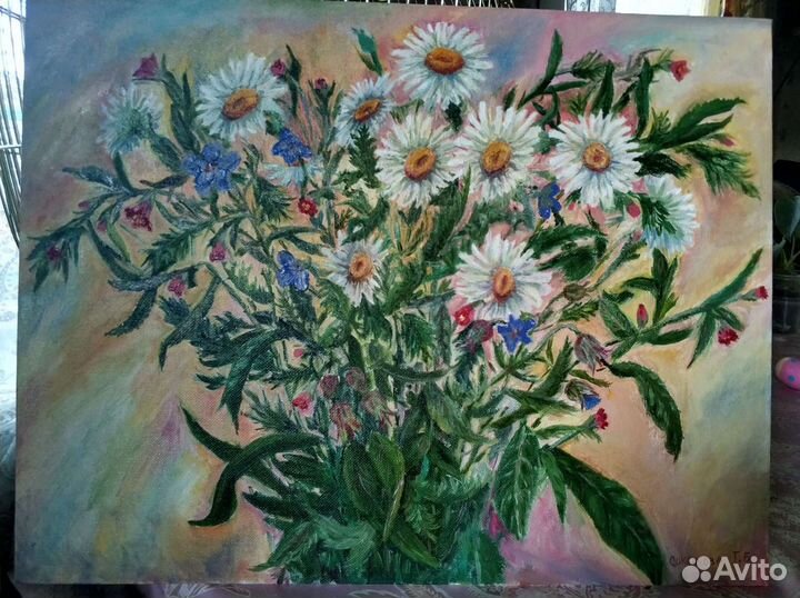 Картина маслом на холсте 35х45 см