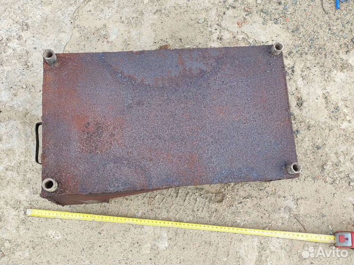 Мангал с отсеком для прогорания дров