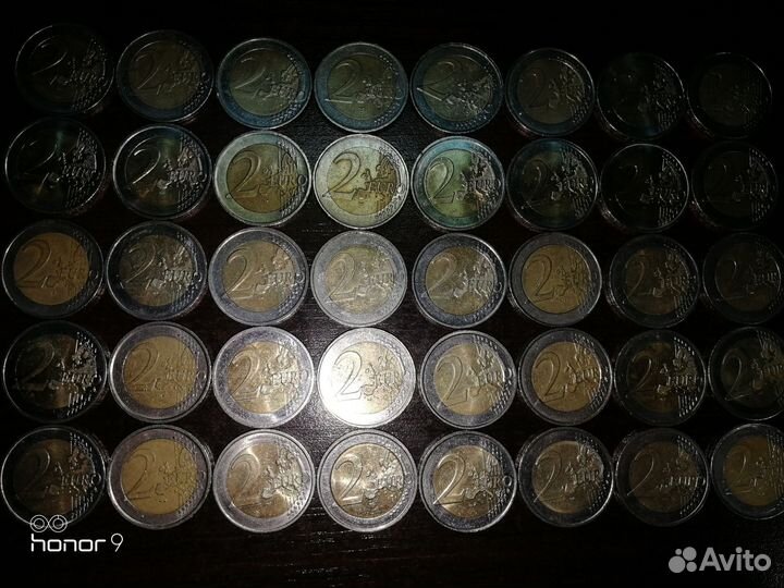 Монеты 2 евро