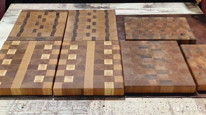 Доска разделочная торцевая