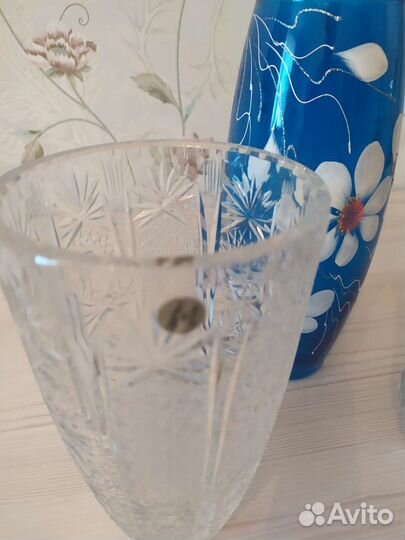 Вазы СССР хрусталь