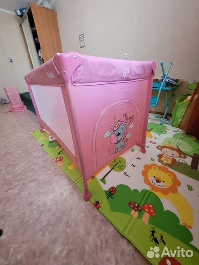 Манеж-кровать