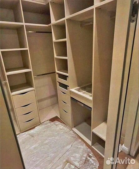 Гардеробы любой сложности