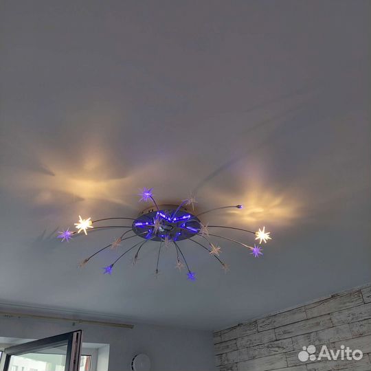 Люстра потолочная светодиодная бу