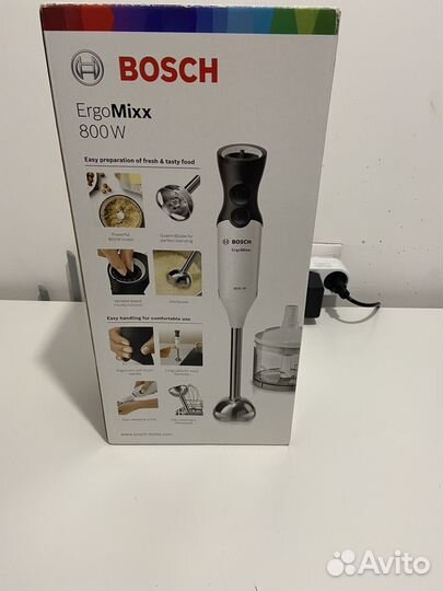 Новая коробка от блендера Bosch