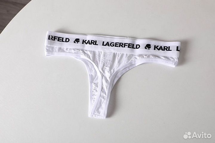 S-L новые трусы стринги Karl lagerfeld (2шт) ориг