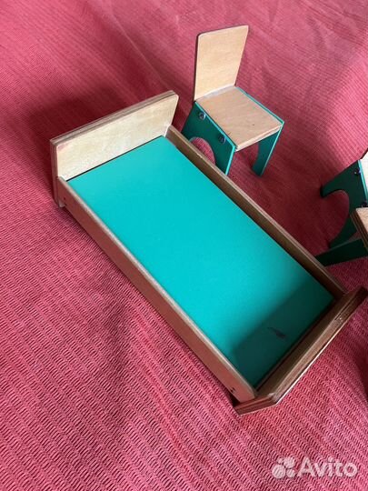 Деревянная мебель для кукол СССР