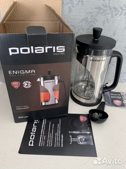 Френч пресс новый Polaris