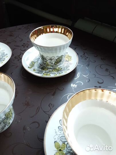 Кофейные чашки лфз костяной фарфор