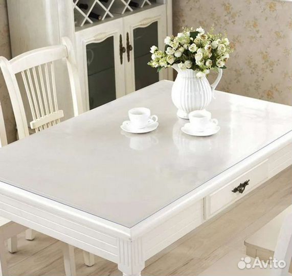 Гибкое стекло, плёнка пвх, жидкое стекло 2 мм