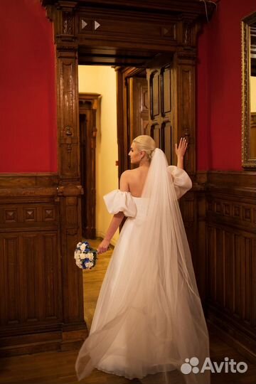 Свадебное платье и фата