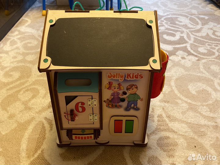 Бизиборд домик со светом