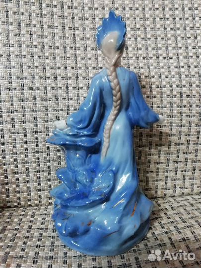 Статуэтка Хозяйка медной горы гжель