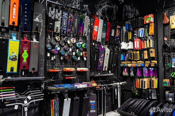 Новые запчасти для трюкового самоката