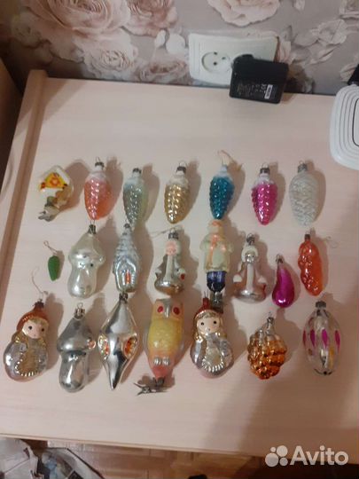 Елочные игрушки СССР