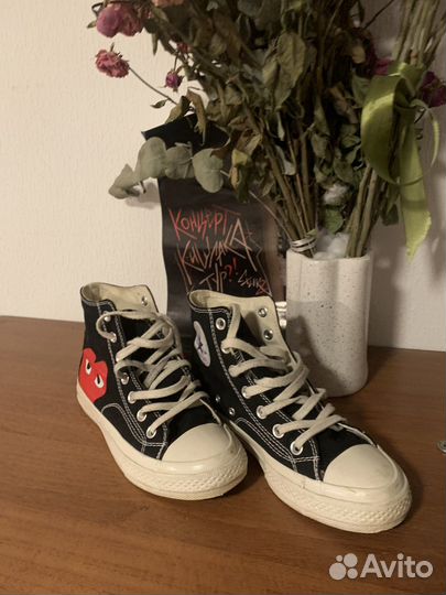 Converse x comme des garcons. 39р-р
