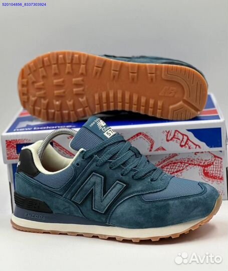 Кроссовки New Balance 574 Blue (Арт.66588)