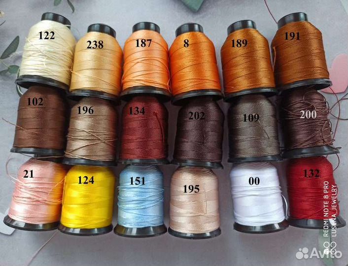 Нитки лавсан 130л для фриволите