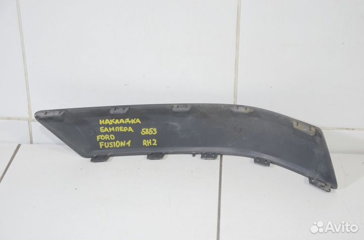 Молдинг бампера задний правый Ford Fusion CBK 1.4