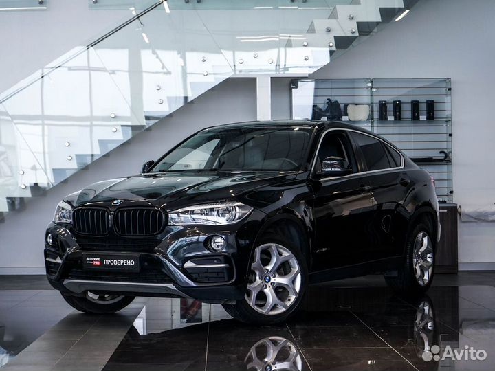 BMW X6 3.0 AT, 2017, 124 351 км