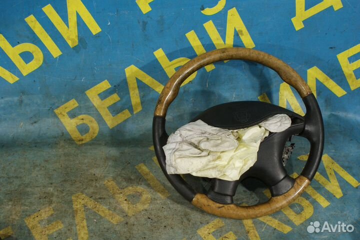 Руль (дерево + кожа) Jaguar S-Type