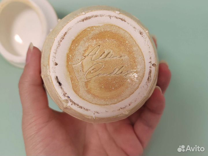 Банка для хранения керамика ручной работы