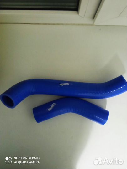 Патрубок радиатора силиконовый Газель