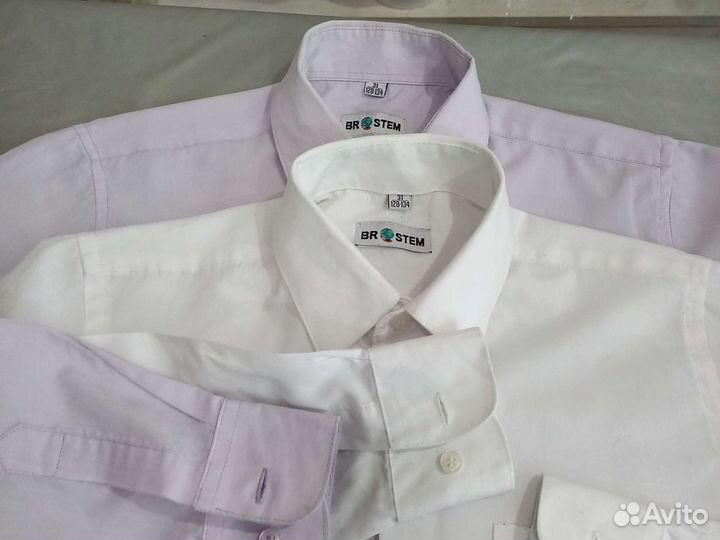 Рубашки на мальчика 128-134