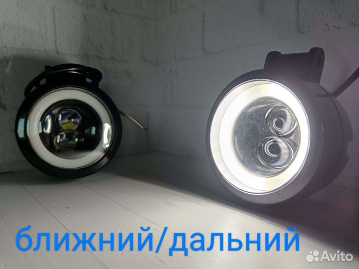 Универсальные LED противотуманные фары PRO