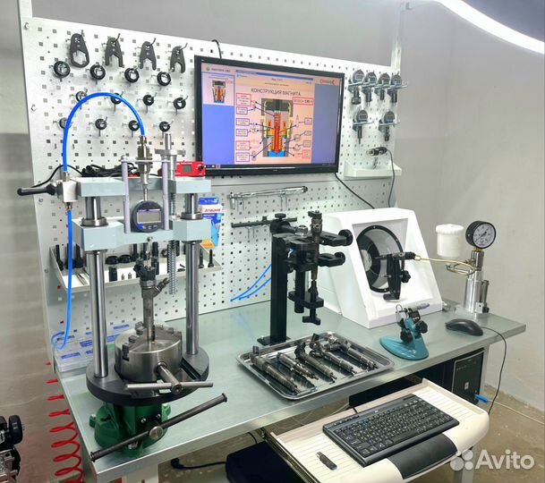 Стенд для проверки форсунок common rail