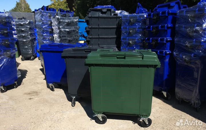 Контейнер для мусора и рсо 1100 л