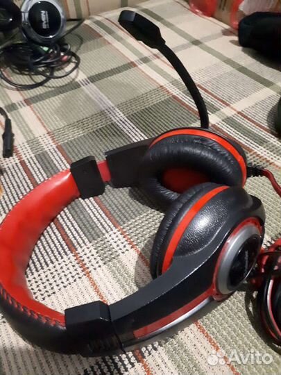 Игровые наушники с микрофоном