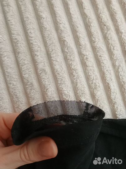 Водолазка женская прозрачная в сетку 44